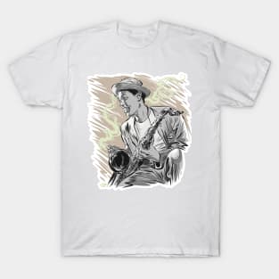 Dexter Gordon - An illustration by Paul Cemmick T-Shirt